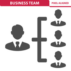 Wall Mural - Business Team Icon