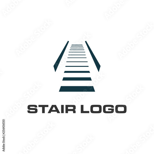 Stair Logo Design Vector Buy This Stock Vector And Explore