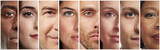 calm people faces