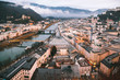 Stadt Salzburg in Österreich