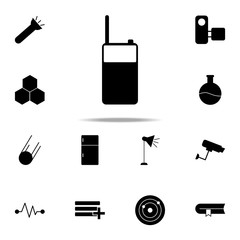 Aufkleber - portable radio icon. web icons universal set for web and mobile