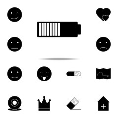 Poster - battery level icon. web icons universal set for web and mobile