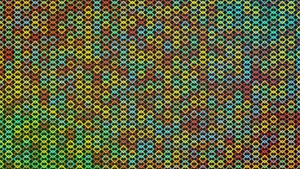 Poster - Background From Animated. Abstract background. Colorful Form Sprites