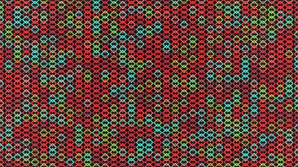 Poster - Background From Animated. Abstract background. Colorful Form Sprites