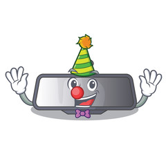 Sticker - Clown rear view mirror miniatur shape character