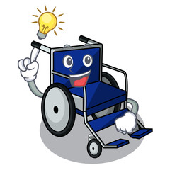 Sticker - Have an idea miniature wheelchair the shape of mascot