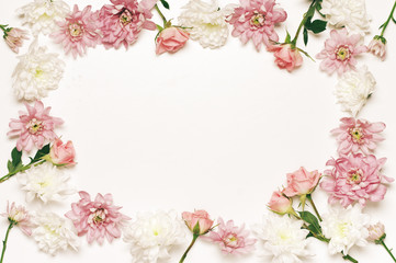 Sticker - Romantic floral background