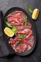 Wall Mural - Marbled beef carpaccio