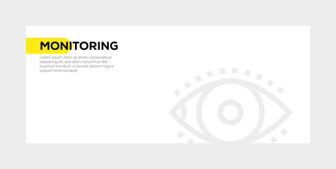 MONITORING BANNER CONCEPT