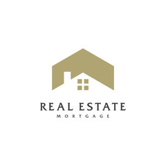 Canvas Print - real estate logo