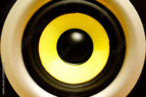 High Quality Loudspeakers In Recording Studio Professional Hi Fi