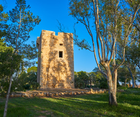 Sticker - Torre la Sal vigia tower Cabanes Castellon