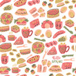 © xenial - Ketogenic meals vector set