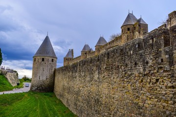 muros de una ciudad medieval