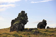 Rock formations that looks like trolls (Iceland)