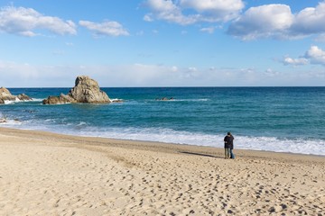 Wall Mural - Rocks and sea 