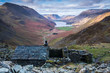 bothy in the mountains