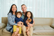 © DragonImages - Shoot mixed-race family