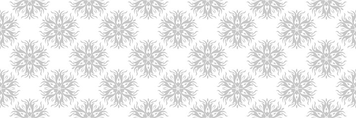 Obraz na płótnie wzór kwiat biały symetryczne