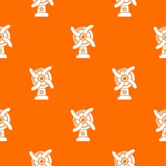 Poster - Ventilator pattern vector orange for any web design best
