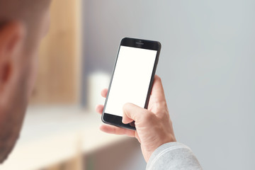Aufkleber - Smart phone mockup. Isolatec screen for app, or web site presentation. User interface presentation concept.