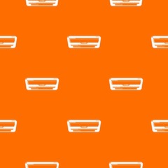 Poster - Split system pattern vector orange for any web design best