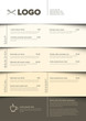 © Petr Vaclavek - Modern minimalistic restaurant menu template
