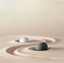 Zen Garden Meditation Stone