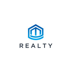 Poster - Real estate logo, home logo,house logo, property logo,building logo,vector logo template