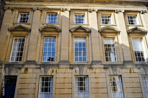 Haus Fassade Textur Fenster Edinburgh Scheiben Glas Oxford