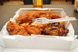 Traditional American Seafood Takeout Box
