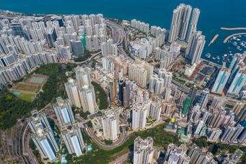 Wall Mural -  Hong Kong cityscape