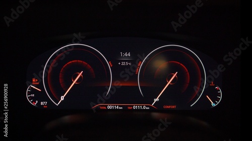 Dashboard on BMW 3 Wallpaper Mural