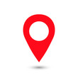© arabel0305 - Pin icon vector. Location icon. Map pointer icon