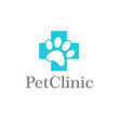© Astart - Pet logo design template. Pet house, pet clinic, pet care, or other pet activity. - Vector