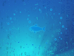 Virtual Fish Habitat, Alone