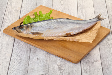 Salted herring fish