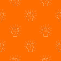 Wall Mural - Riot pattern vector orange for any web design best