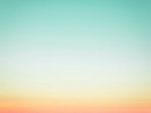 Clean Sunrise Gradient Backgroud With A Place For A Message