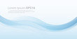 abstract blue line wave background  vector eps10