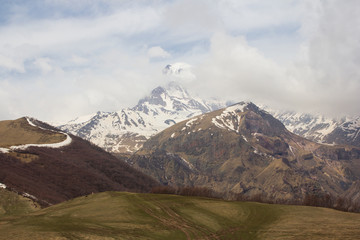 view of mountains