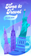 Time to Travel Typography Banner