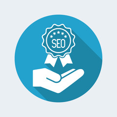 Premium seo concept icon