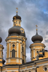 Canvas Print - Onion domes in Saint Petersburg