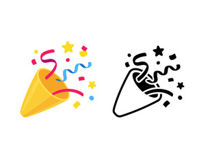 Party popper icon