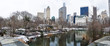 The Pond at Central Park Winter Panorama