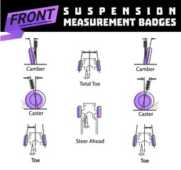 Suspension is the system of tires, tire air, springs, shock absorbers and linkages that connects a vehicle to its wheels and allows relative motion between the two