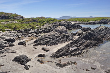 Wall Mural - Rocky Beach in Ring of Kerry, Ireland