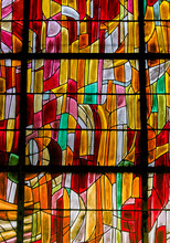 Stained Glass In Paris, St Severin Church