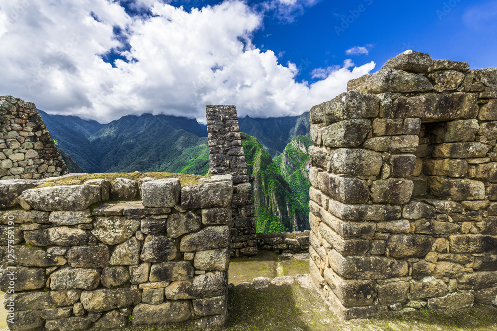 Ancient Inca Wall Wall of the old house of ancient Incas Stock Photo | Adobe Stock